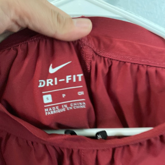 NIKE Women’s DRY-fit Burgundy RUNNING STADIUM/ JOGGER PANTS - Picture 6 of 6